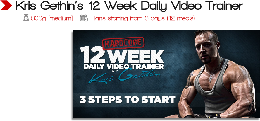 Kris Gethin 12 1 Zps4rshijtg - Training (1140x421), Png Download