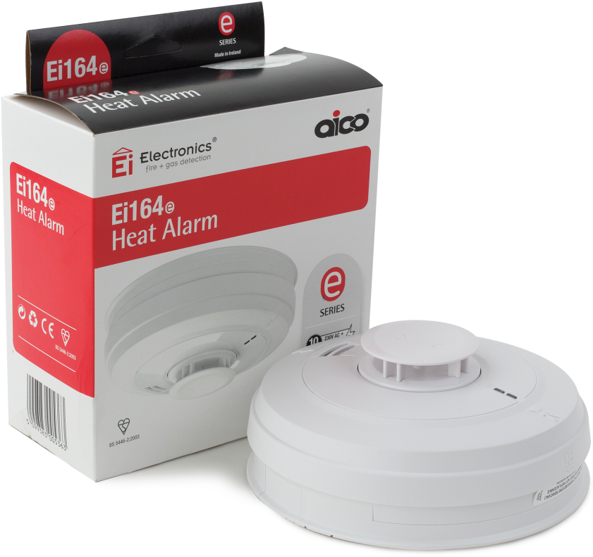 Norton Secured - Aico Ei164 Heat Alarm (1024x1024), Png Download