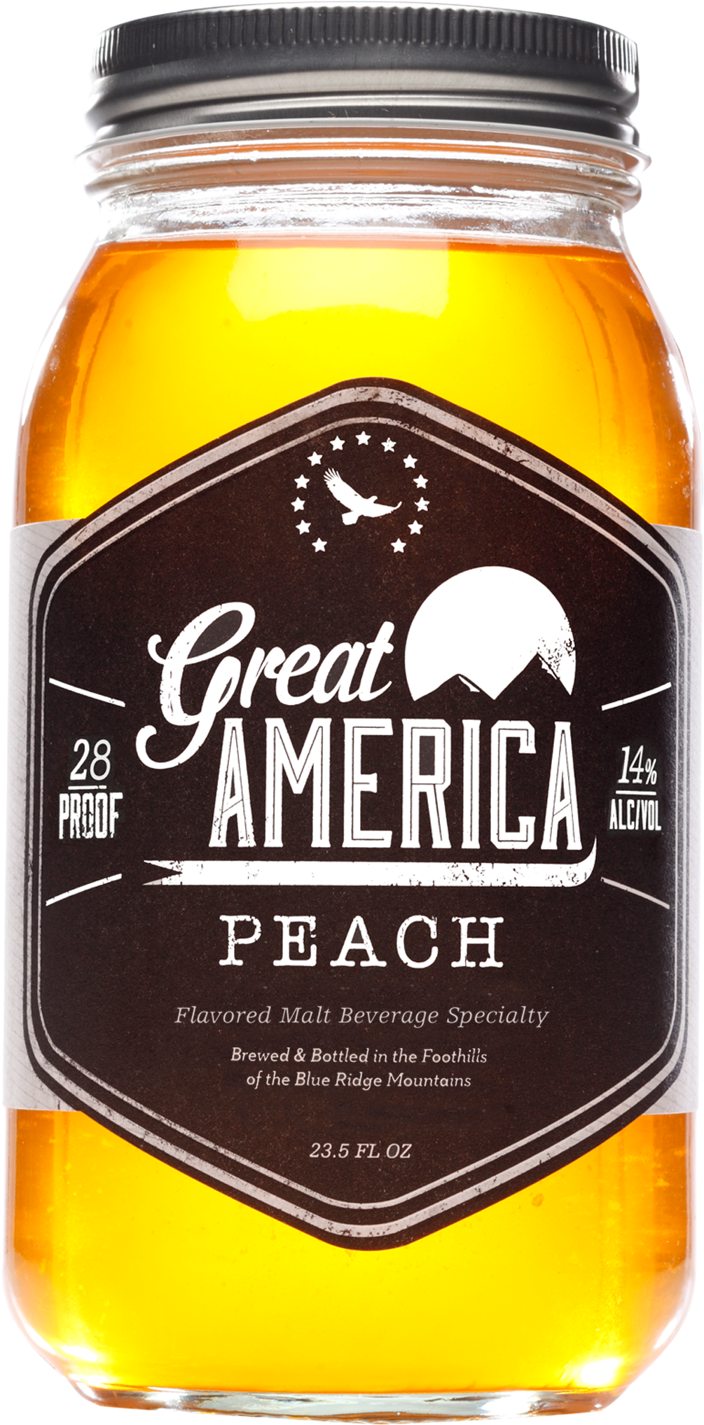 Peach - Great America Moonshine Blueberry (1088x2100), Png Download