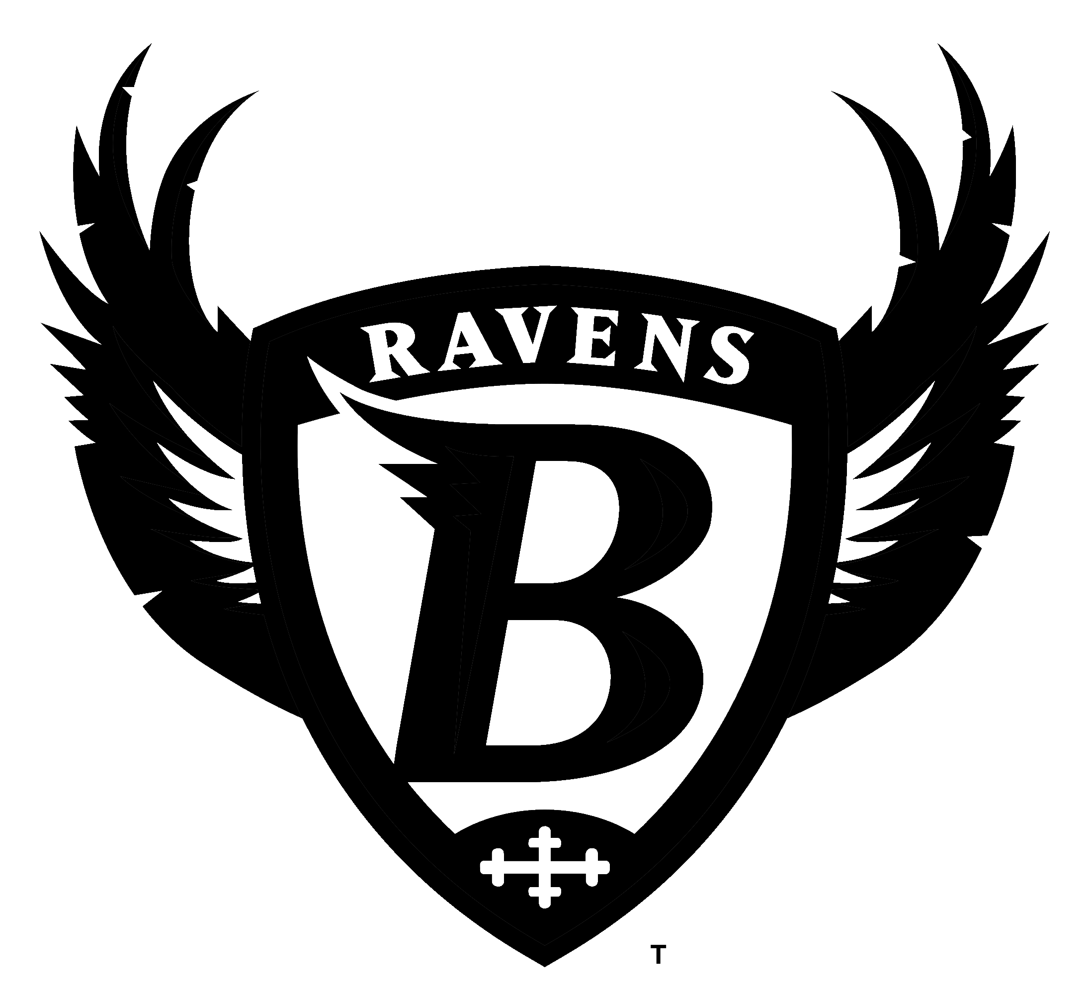 Baltimore Ravens Logo Png - Baltimore Ravens 1996 Logo (2400x2400), Png Download