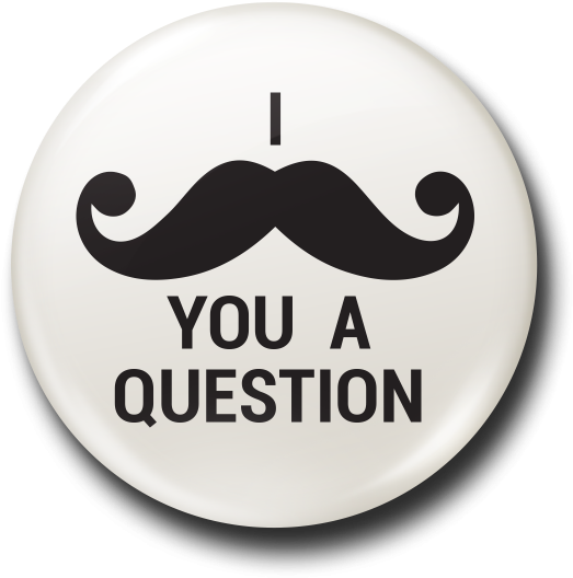 I Moustache You A Question - Festival Of Colours Tour (600x600), Png Download