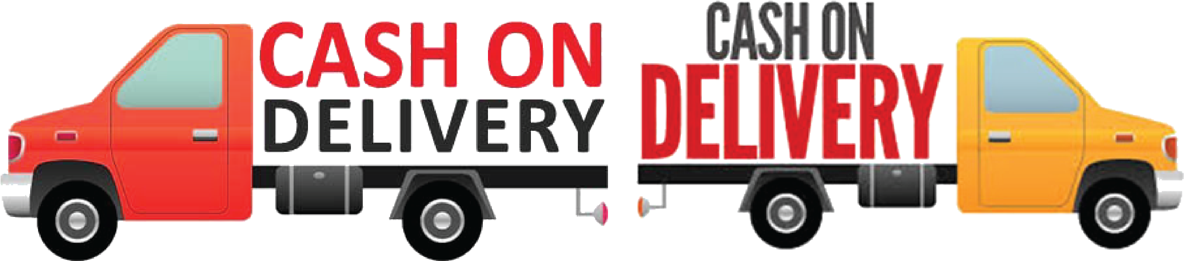 Cod - Cash On Delivery (4092x947), Png Download
