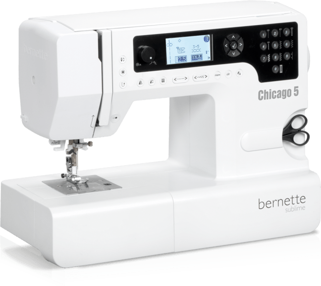 Bernette Chicago - Bernina Chicago 7 Embroidery Sewing Machine (640x570), Png Download