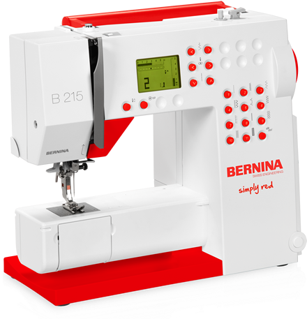 215 - Bernina 215 Simply Red (780x520), Png Download