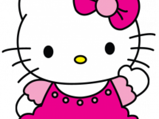 Drawn Toon Hello Kitty - Drawings Of Hello Kitty Face (640x480), Png Download