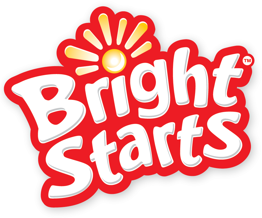 Logo Brightstarts - Bright Starts Toys Logo (906x760), Png Download