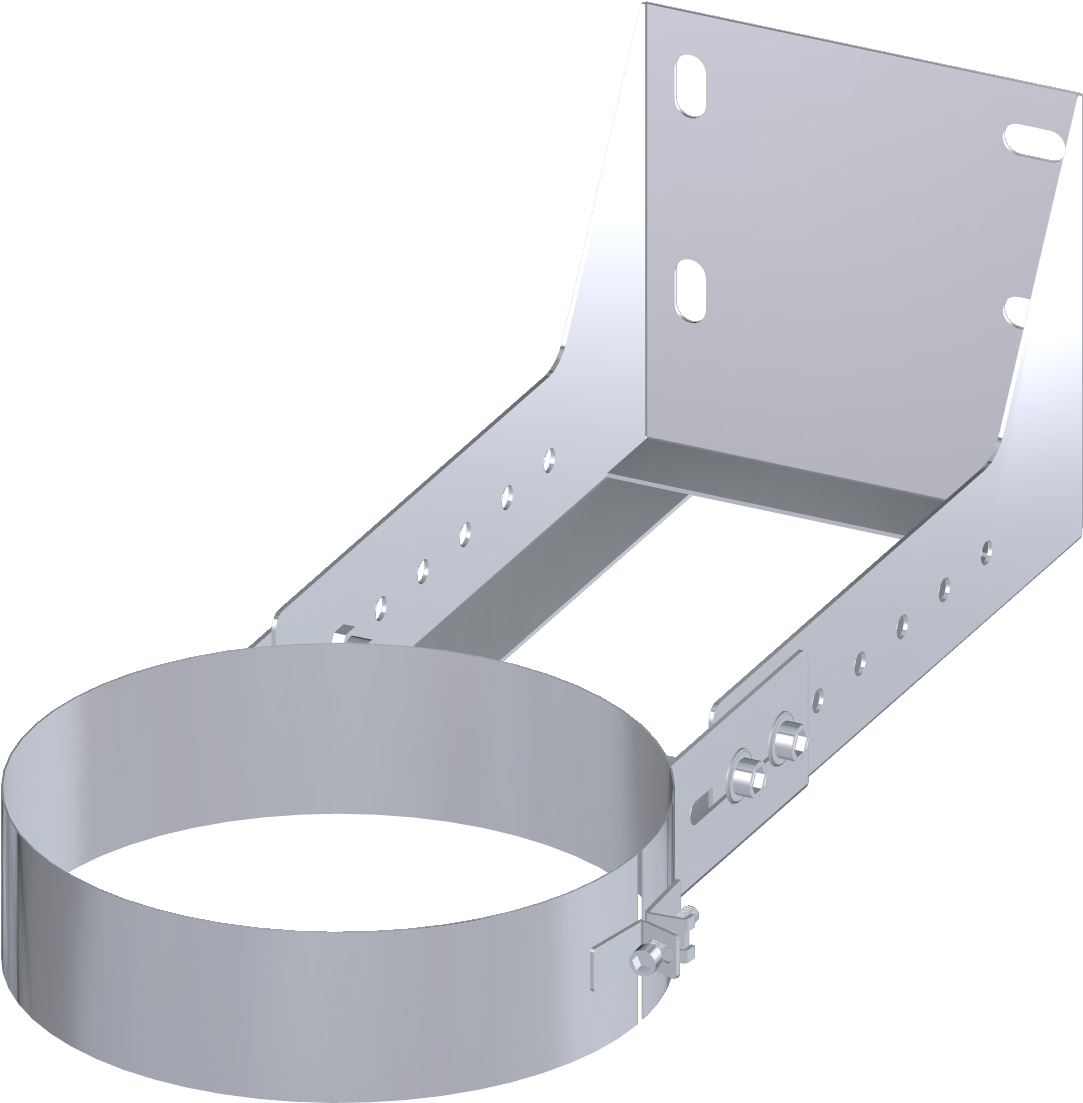 Twin Wall Flat Cuttable Short Wall Support 100-250mm - Wall (2500x1768), Png Download