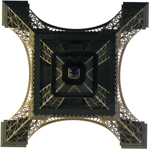 1 2 3 - Eiffel Tower (1000x1200), Png Download