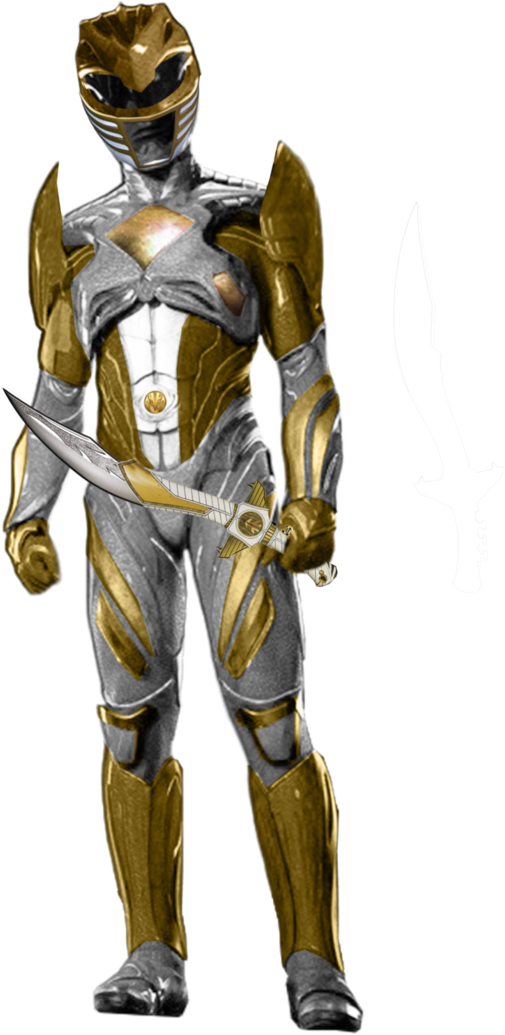 White Ranger Concept [p - White Power Ranger Concept (714x1120), Png Download