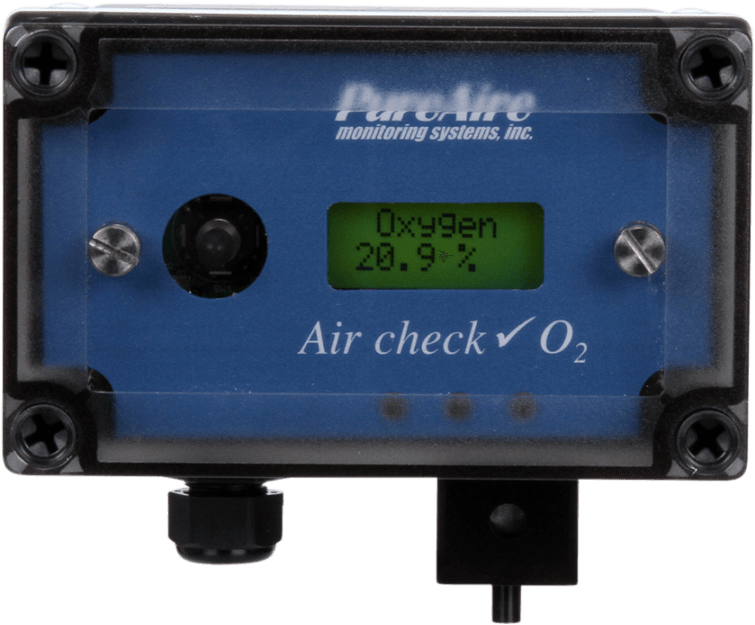 Operates In Freezers At 40 °c • Unaffected By Environmental - Pureaire 99016 Oxygen Deficiency Monitor With Sensor (1080x675), Png Download