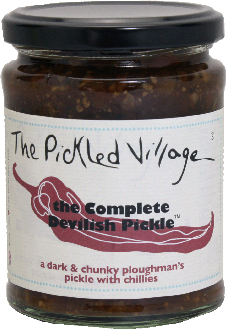 Original - Pickled Village The Complete Devilish Pickle 280 G (824x1180), Png Download