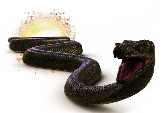 Titanoboa Snake Png Transparent Image - Primeval Png (673x467), Png Download