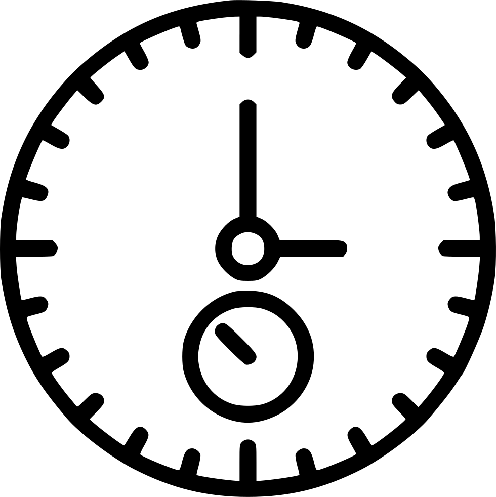 Stopwatch Comments - Alarm Clock (980x982), Png Download