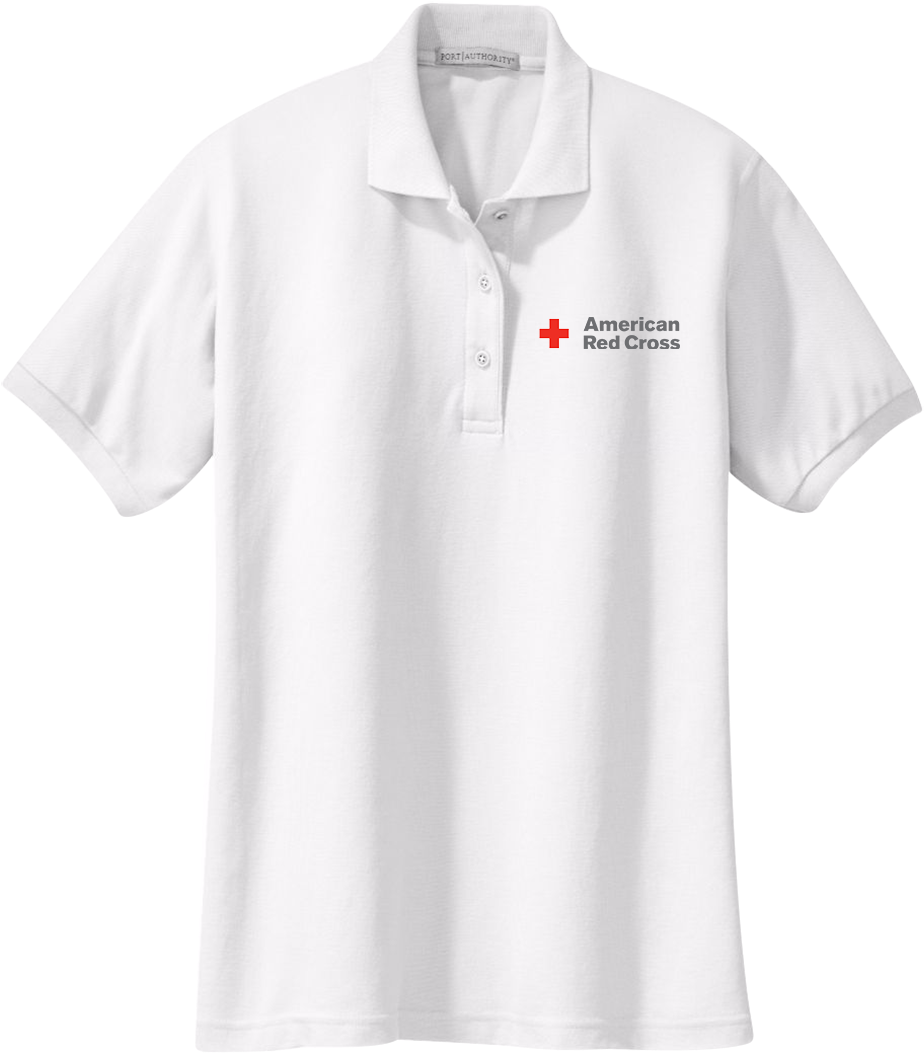 American Red Cross Womens Polo Shirts - Aws Certified Polo Shirt (1500x1500), Png Download