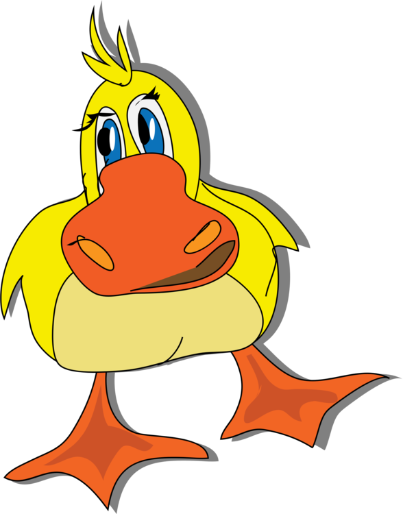 Donald Duck Cartoon Daisy Duck Goose - Duck Cartoon Png Transparent (588x750), Png Download