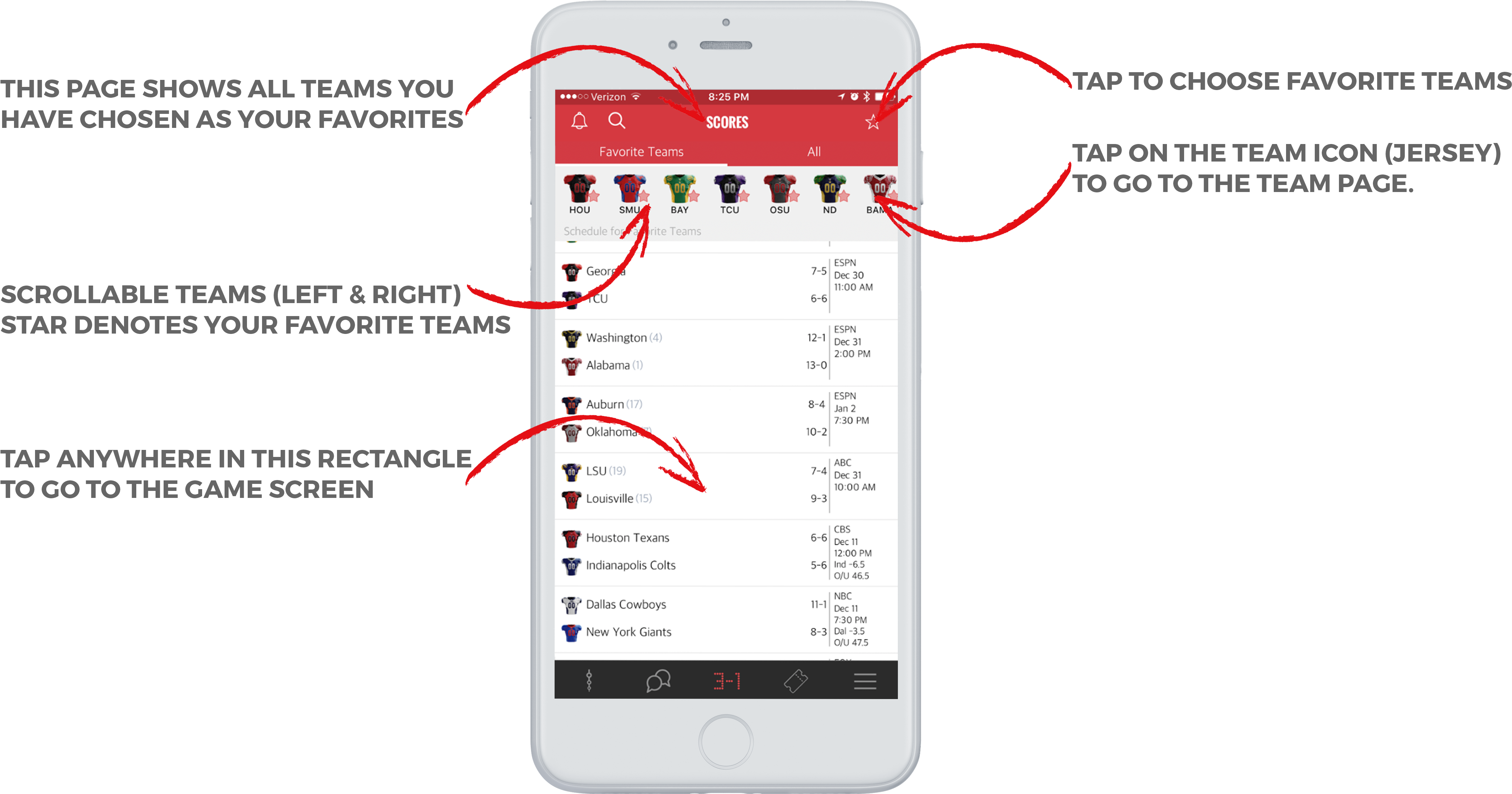 You Can Also Access Any Of The 2 Teams In A Game From - Diagram (4500x2667), Png Download
