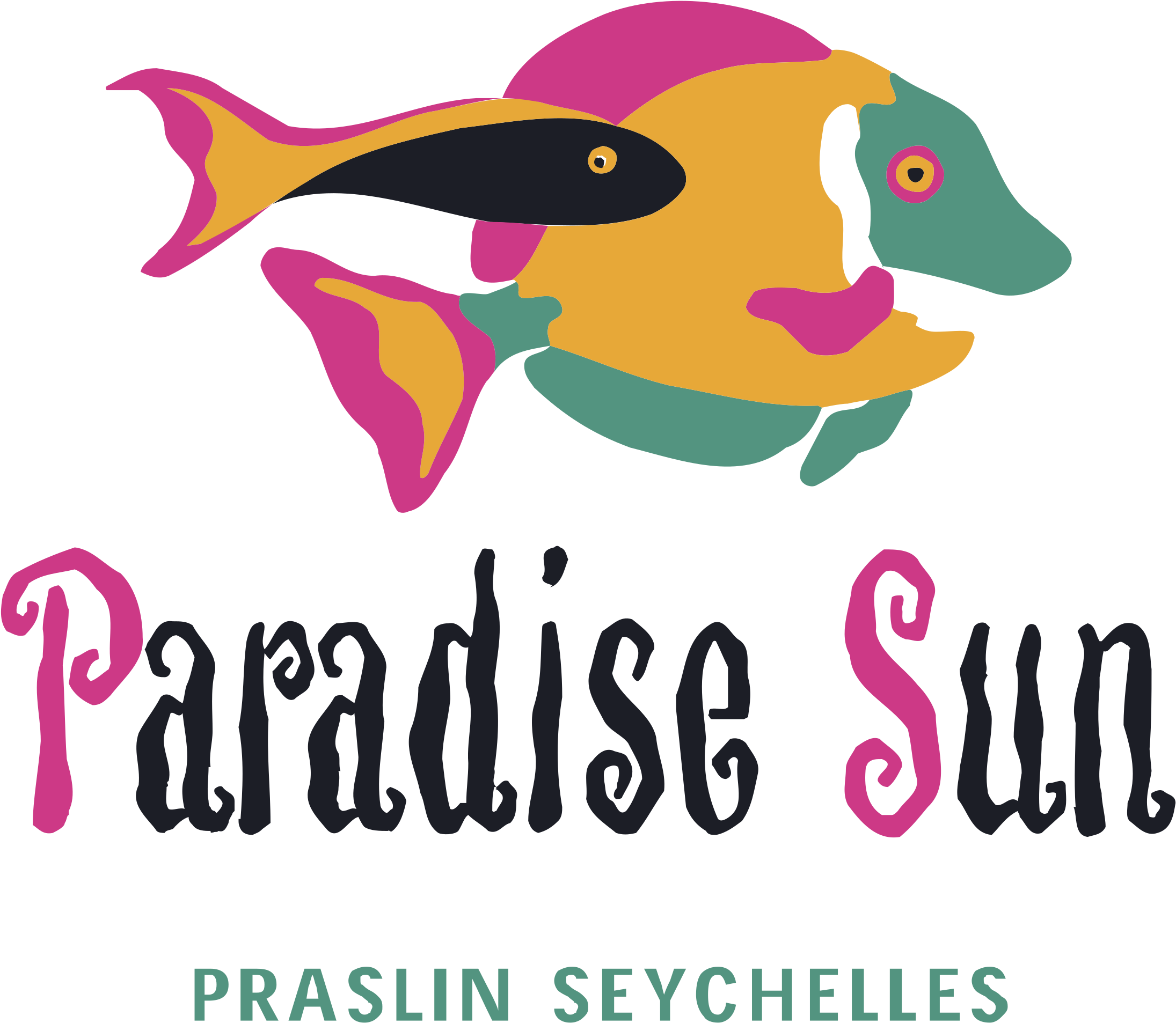 Paradise Sun Logo Png Transparent - Illustration (2400x2400), Png Download