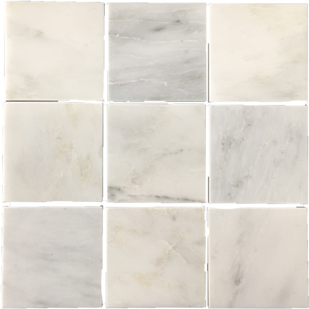Pearl White 4"x4" - Tile (640x639), Png Download