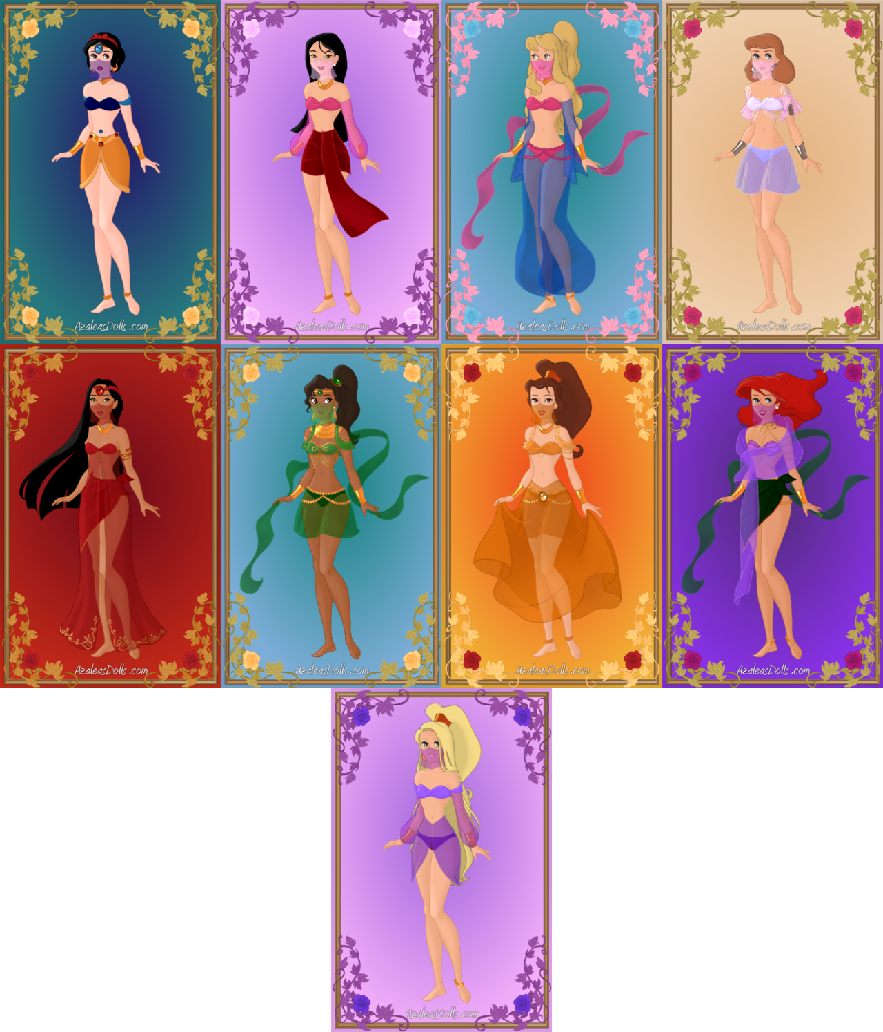 Disney Princess Wolpeyper With A Stained Glass Window - Disney Princess (1280x1495), Png Download