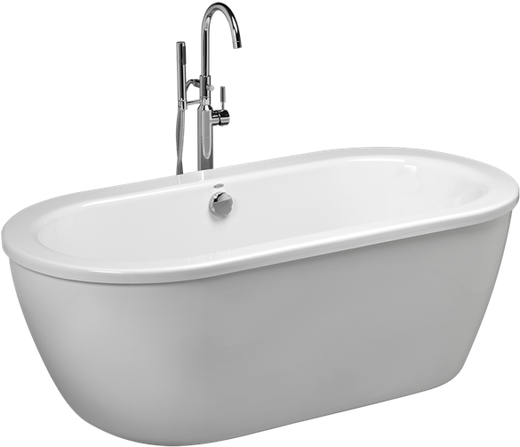 Bathtub Png Image Background - American Standard Cadet Tub (613x613), Png Download