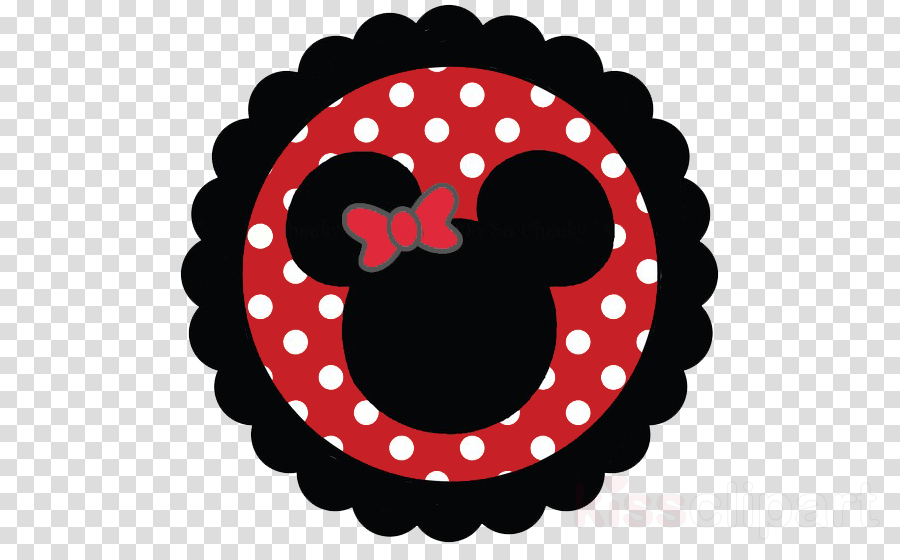 Minnie Mouse Head Silhouette Printable Clipart Mickey - Mickey Mouse Head Clipart (900x560), Png Download