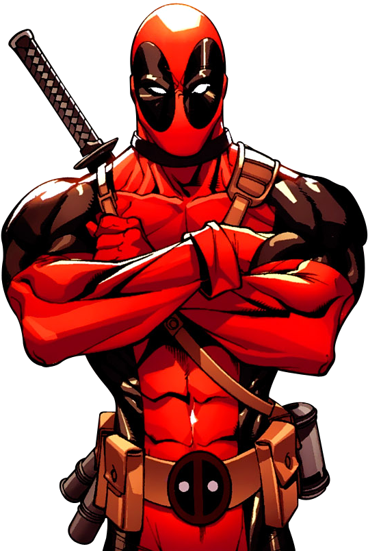 Previous - Deadpool Comic (600x850), Png Download