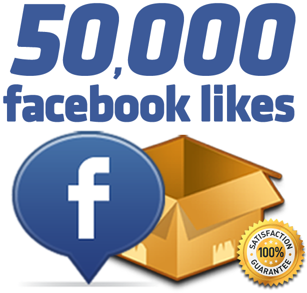 50,000 Facebook Likes - 250 Facebook Likes (700x700), Png Download