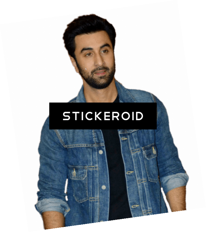 Ranbir Kapoor Jeans Jacket - Gentleman (690x776), Png Download