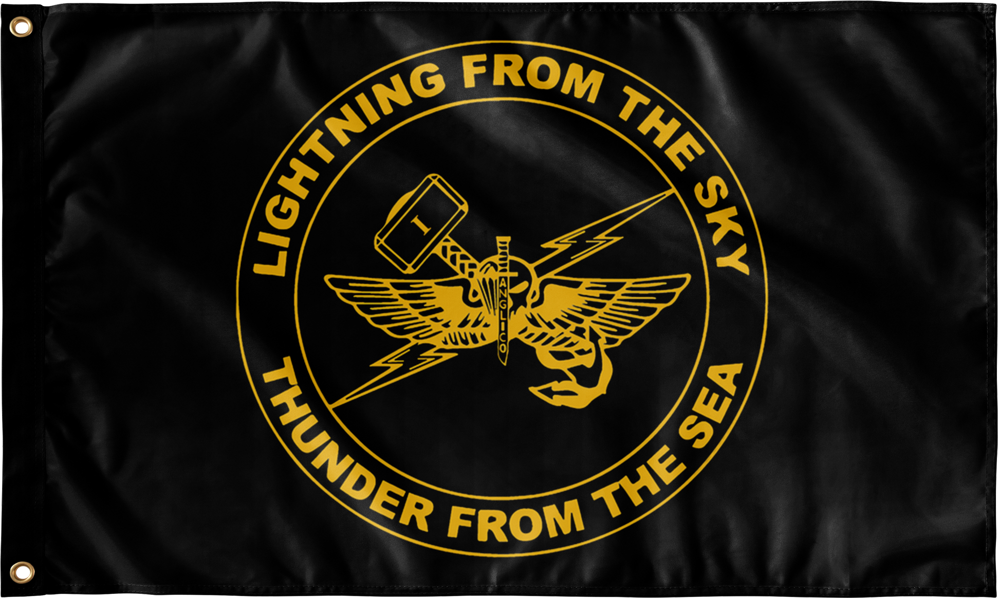 1st Anglico Battle Flag - 5th Anglico Logo (2000x2000), Png Download