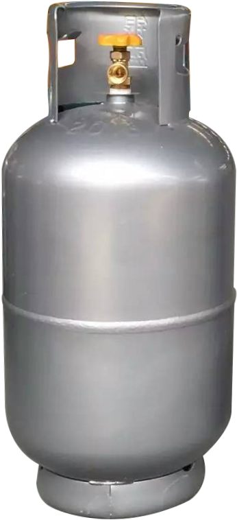 Seamless Steel Lpg Gas Cylinder 48kg - 2.5 Kg Gas Cylinder Png (800x800), Png Download