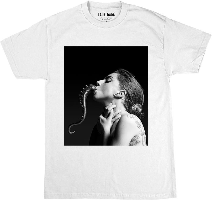 07a V=1492721535 - T Shirt Lady Gaga (1000x1000), Png Download