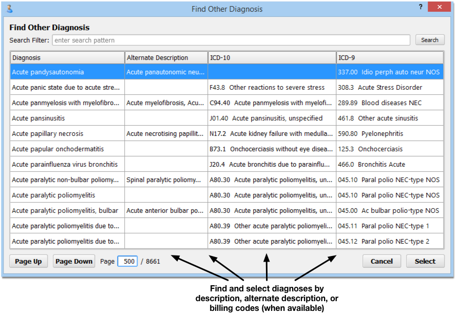 In The Find Other Diagnosis Window, Enter A Search - Cuadro Cronologico De La Historia (890x614), Png Download