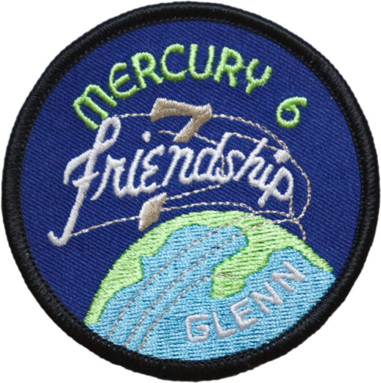 Mercury Friendship 7 Patch (1250x1250), Png Download