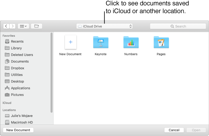 The Open Dialog With The Sidebar Open On The Left And - Dialog Box (700x456), Png Download