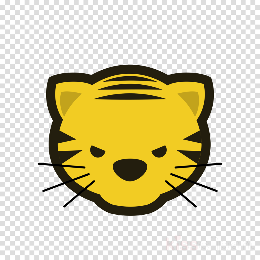 Download Tigre Kawaii Clipart Tiger Leopard Felidae - Tiger Kawaii (900x900), Png Download