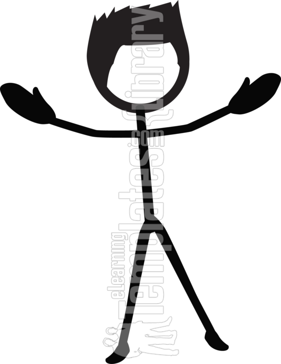 Stick Figures Drawing (557x720), Png Download