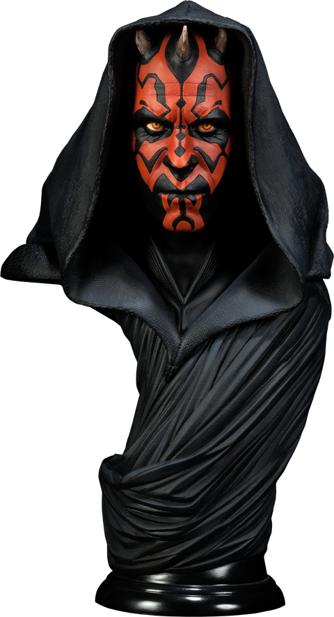 Darth Maul Legendary Scale™ Bust - Star Wars - Legendary Scale: Bust [darth Maul] (480x886), Png Download