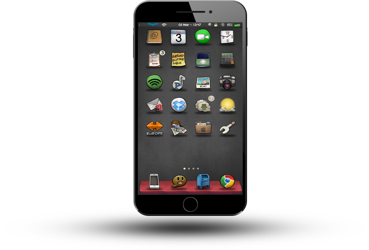 Buuf Iphone 5 Hd My Iphone 6 Home - Iphone (1280x960), Png Download