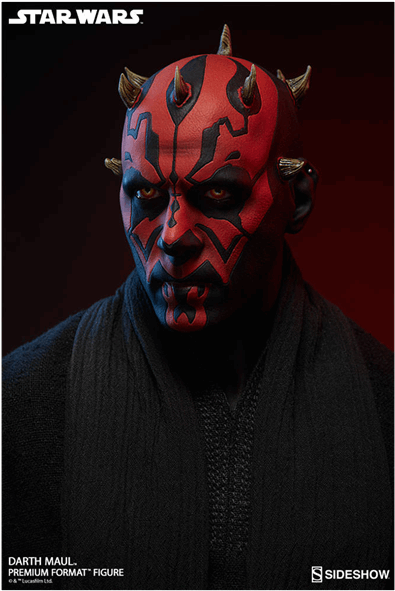 1 Of - Darth Maul Star Wars Premium Format Figure (600x600), Png Download