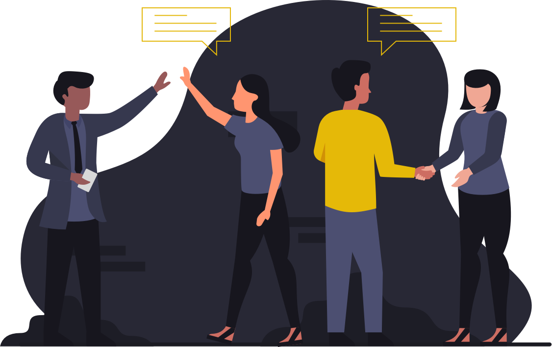Connections - Illustration (1126x708), Png Download