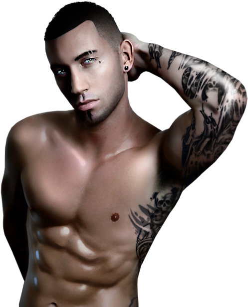 Female Tubes For Psp - Barechested (508x621), Png Download