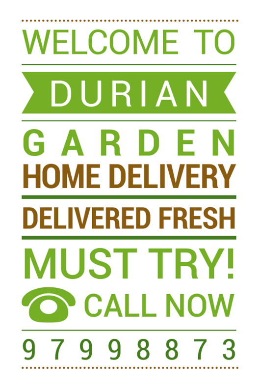 Durian Garden (530x790), Png Download