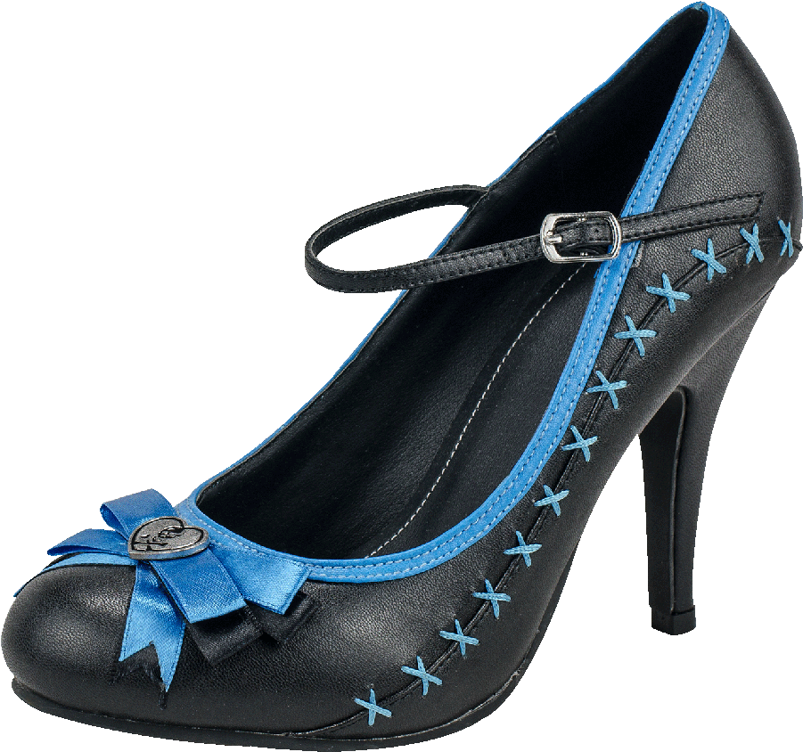 T - U - K Shoes - So Cute If Only I Wore Heels - - T.u.k. Blue Stitch & Skull Heart Charm (1096x876), Png Download