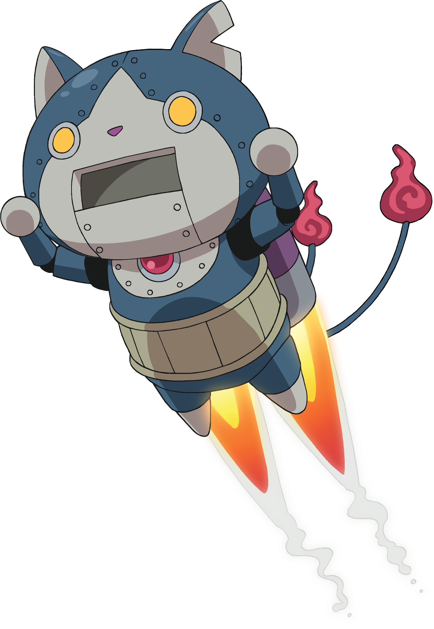 Barnaby Bernstein 2017 06 01 - Robonyan Yo Kai Watch 2 (1836x2639), Png Download