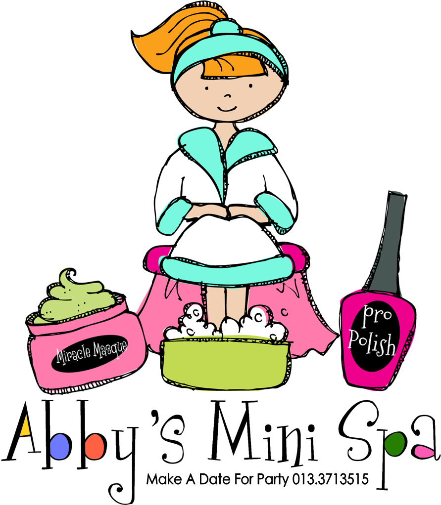 Book Us For A Spa Treatment For Your Kid And Her Friends - Kids Spa Logo (957x1037), Png Download