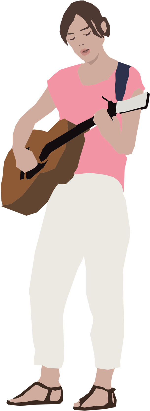 Lukasinska Tumblr Com Silhouettes Pinterest People - Painting (1280x1920), Png Download