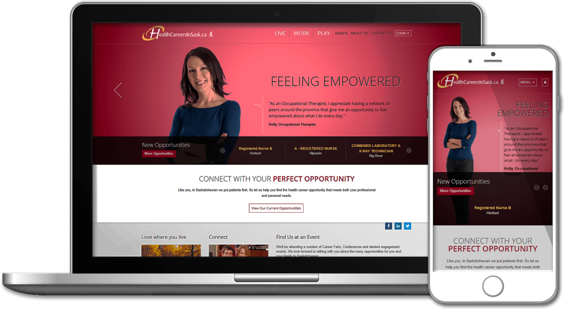 Healthcare Recruitment - Website (1200x700), Png Download