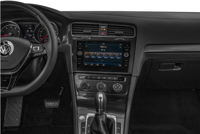 New 2018 Volkswagen Golf Sportwagen Trendline Station - Vw Golf 2018 Automatic (640x480), Png Download
