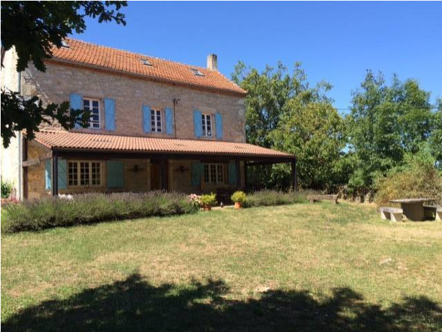 Large Luxury Farmhouse In South West France - Farmhouse (800x533), Png Download