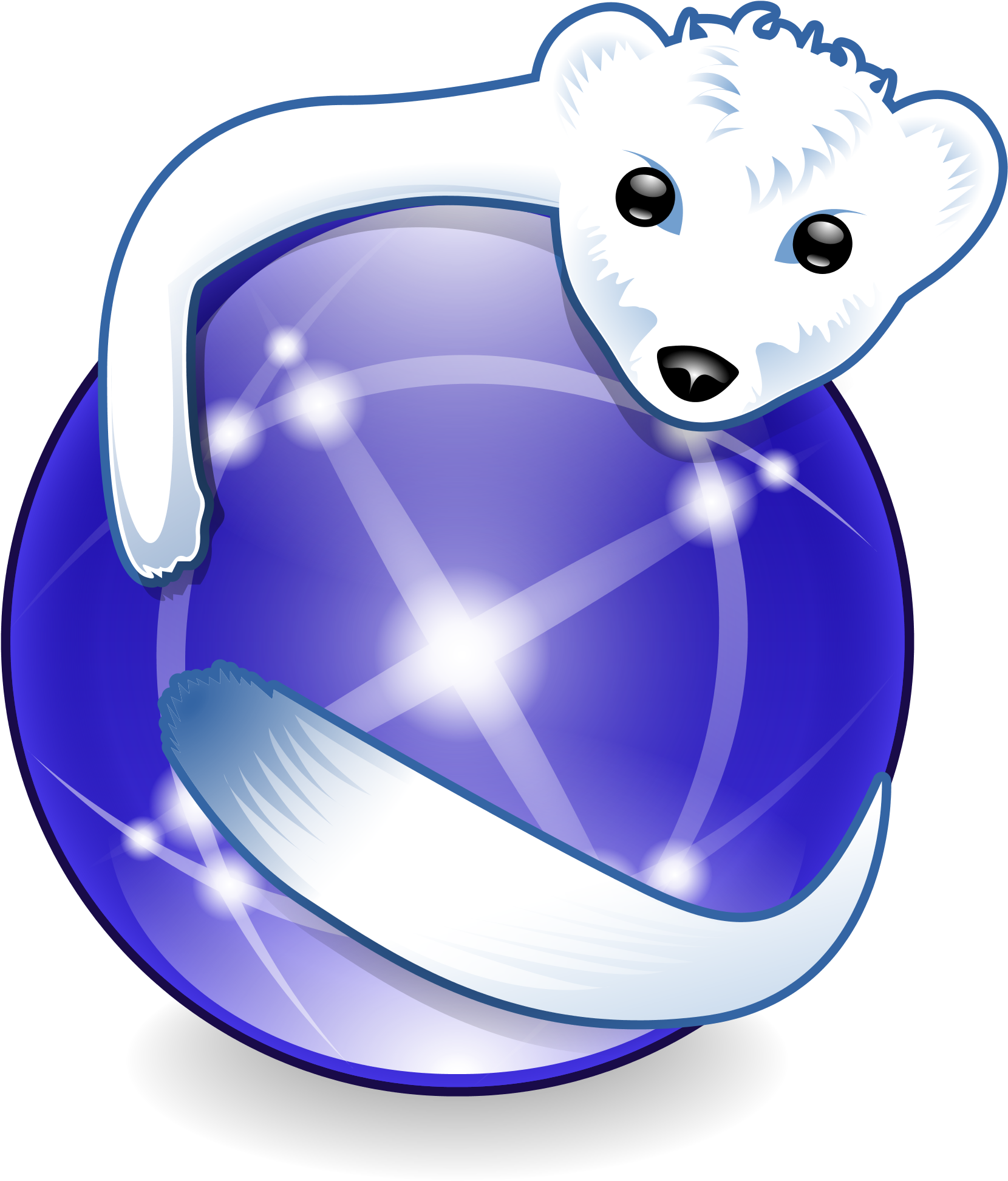 Open - Debian Iceweasel (2000x2000), Png Download